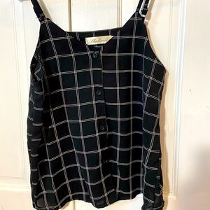 Black and white tank top with bottoms